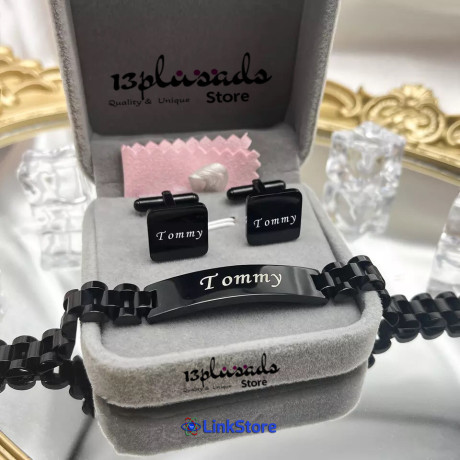 13plusads-store-stainless-steel-customized-name-bangles-cufflinks-sets-engrave-name-mens-watch-chain-round-and-square-cufflinks-suit-jewelry-big-1